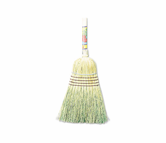 UNS932C Warehouse Broom, Corn Fiber Bristles, 42" Wood Handle, Natural By UNISAN