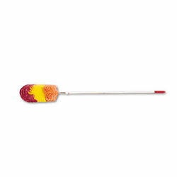 UNS9442 Polywool Duster, Metal Handle Extends 51" to 82", Assorted Colors By UNISAN