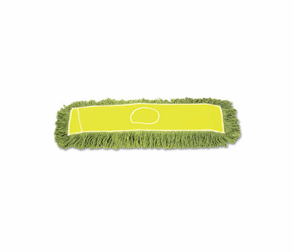 UNSECHO245LGSP Echo Dustmop, Synthetic/Cotton, 24w x 5d, Green By UNISAN