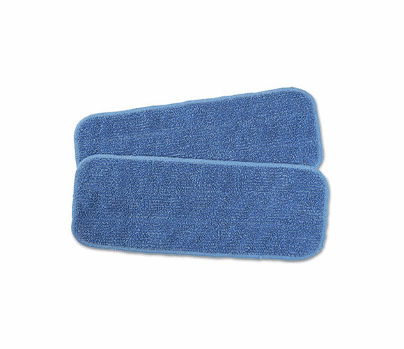 UNSMFCWR Flash Microfiber Floor Care Kit Wet Pad Refill, Microfiber, 13.5", Blue By UNISAN