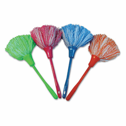 UNSMINIDUSTER MicroFeather Mini Duster, Microfiber Feathers, 11", Assorted Colors By UNISAN