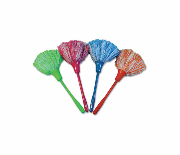 UNSMINIDUSTER MicroFeather Mini Duster, Microfiber Feathers, 11", Assorted Colors By UNISAN