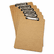 UNV05562 Clipboard, 1/2" Capacity, Holds 8-1/2w x 12h, Brown, 6/Pack By UNIVERSAL OFFICE PRODUCTS