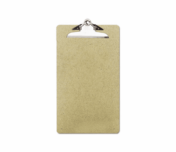 UNV05563 Recycled Clipboard, 1/2" Capacity, Holds 8-1/2w x 14h, Brown, 3/Pack By UNIVERSAL OFFICE PRODUCTS