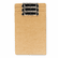 UNV05563 Recycled Clipboard, 1/2" Capacity, Holds 8-1/2w x 14h, Brown, 3/Pack By UNIVERSAL OFFICE PRODUCTS