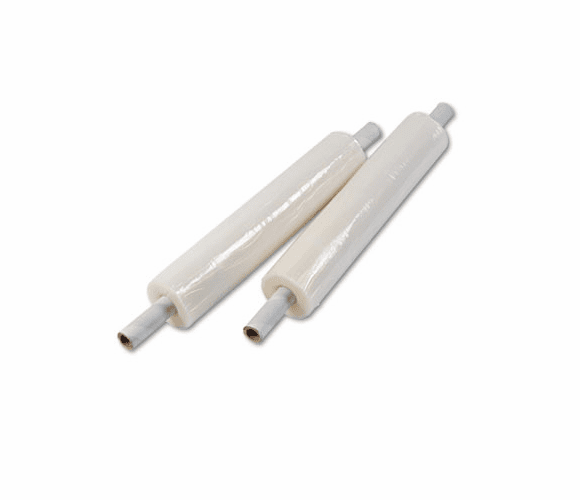 UNV08020 Stretch Film w/Preattached Handles, 20" x 1000',20 mic(80 Gauge), 4 Rolls/Carton By UNIVERSAL OFFICE PRODUCTS