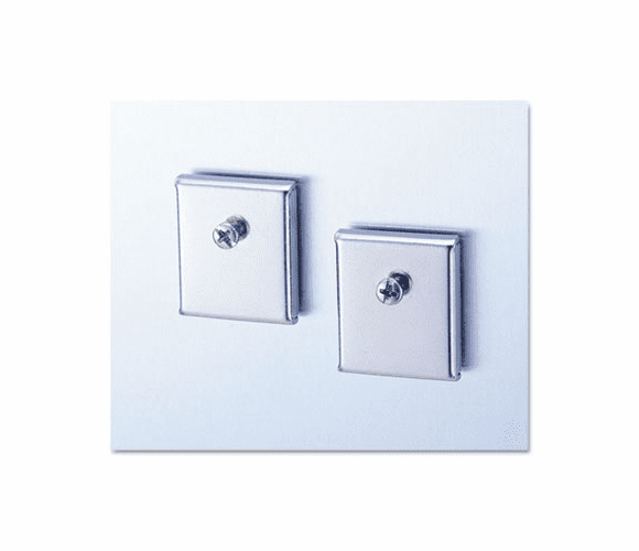 UNV08172 Cubicle Accessory Mounting Magnets, Silver, Set of 2 By UNIVERSAL OFFICE PRODUCTS