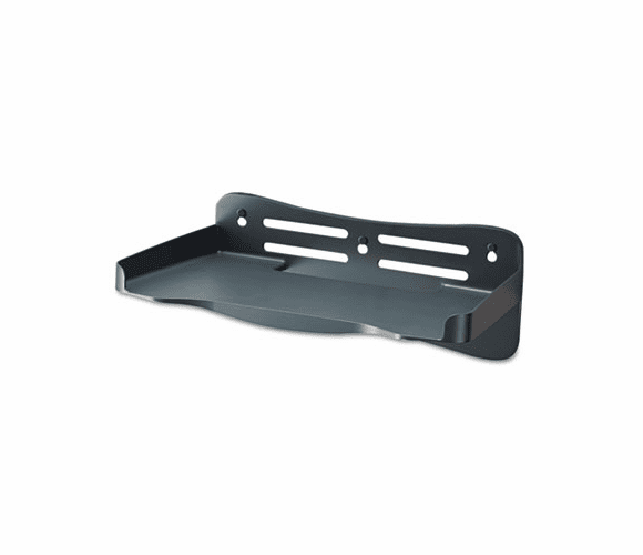 UNV08216 Recycled Plastic Cubicle Document Tray, Letter, Charcoal By UNIVERSAL OFFICE PRODUCTS