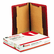 UNV10320 Pressboard End Tab Folders, Letter, Six-Section, Bright Red, 10/Box By UNIVERSAL OFFICE PRODUCTS