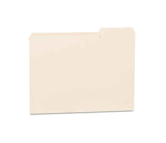UNV12123 File Folders, 1/3 Cut Third Position, One-Ply Top Tab, Letter, Manila, 100/Box By UNIVERSAL OFFICE PRODUCTS
