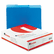UNV12301 Recycled Interior File Folders, 1/3 Cut Top Tab, Letter, Blue, 100/Box By UNIVERSAL OFFICE PRODUCTS