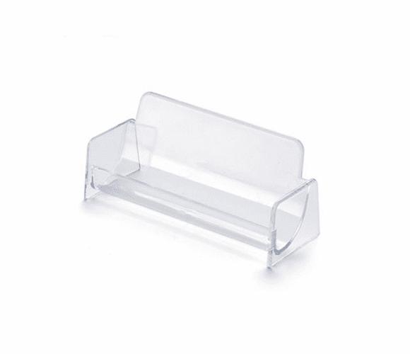 UNV12590 Plastic Business Card Holder, Capacity 50 2-1/4 x 4 Cards, Clear By UNIVERSAL OFFICE PRODUCTS