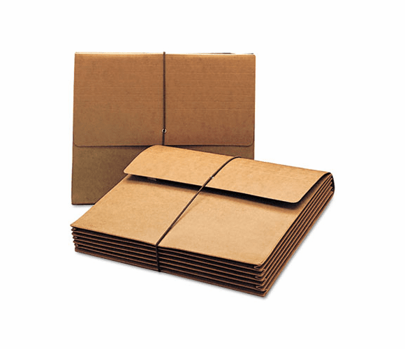 UNV13090 Extra Wide Expanding Wallet with Elastic Cord, Letter, 5 1/4 Inch Expansion, Red By UNIVERSAL OFFICE PRODUCTS