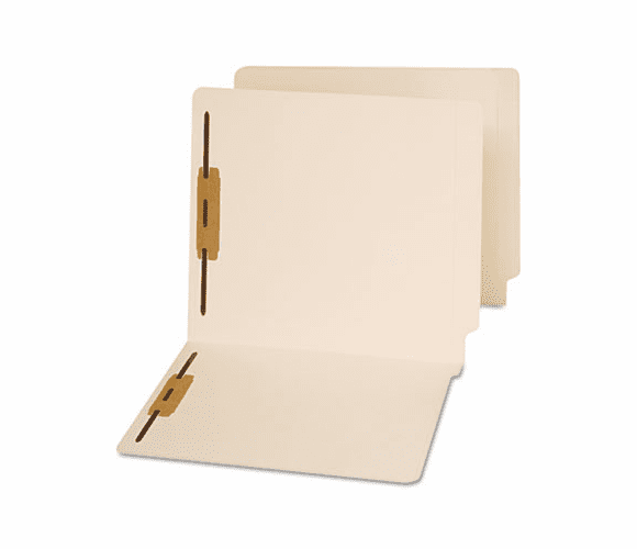 UNV13120 End Tab Folders, Two Fasteners, Letter, Manila, 50/Box By UNIVERSAL OFFICE PRODUCTS