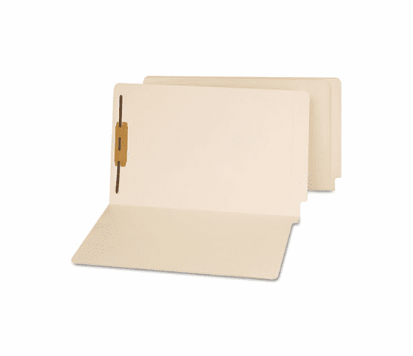 UNV13210 End Tab Folders, One Fastener, Legal, Manila, 50/Box By UNIVERSAL OFFICE PRODUCTS