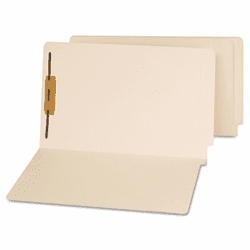 UNV13210 End Tab Folders, One Fastener, Legal, Manila, 50/Box By UNIVERSAL OFFICE PRODUCTS