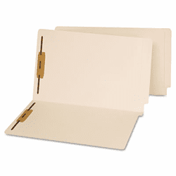 UNV13220 End Tab Folders, Two Fasteners, Legal, Manila, 50/Box By UNIVERSAL OFFICE PRODUCTS
