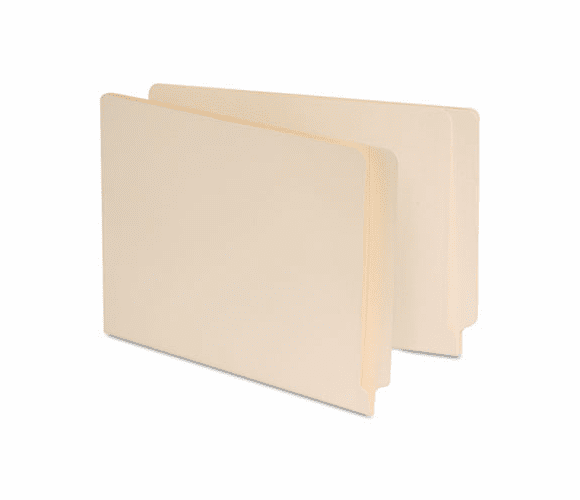UNV13330 Manila Reinforced Shelf Folder, Letter, 100/Box By UNIVERSAL OFFICE PRODUCTS