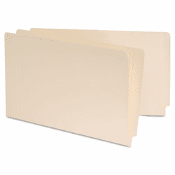 UNV13350 Manila Reinforced Shelf Folder, Legal, 100/Box By UNIVERSAL OFFICE PRODUCTS