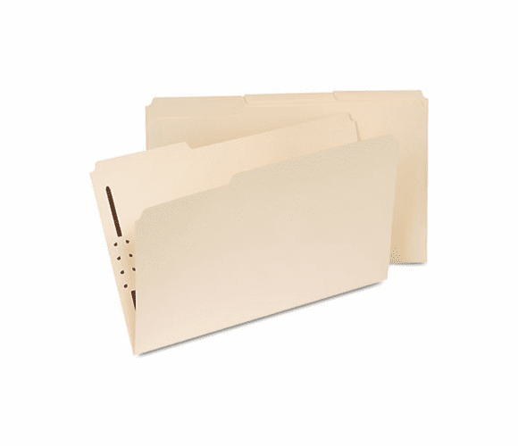 UNV13510 Manila Folders, One Fastener, 1/3 Tab, Legal, 50/Box By UNIVERSAL OFFICE PRODUCTS