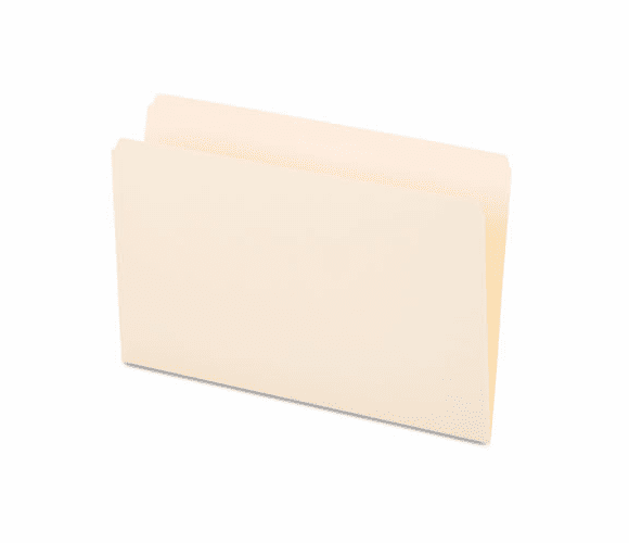 UNV15110 File Folders, Straight Cut, One-Ply Top Tab, Legal, Manila, 100/Box By UNIVERSAL OFFICE PRODUCTS