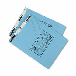 UNV15431 Pressboard Hanging Data Binder, 9-1/2 x 11, Unburst Sheets, Light Blue By UNIVERSAL OFFICE PRODUCTS
