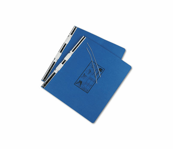 UNV15442 Pressboard Hanging Data Binder, 14-7/8 x 11, Unburst Sheets, Blue By UNIVERSAL OFFICE PRODUCTS