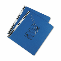 UNV15442 Pressboard Hanging Data Binder, 14-7/8 x 11, Unburst Sheets, Blue By UNIVERSAL OFFICE PRODUCTS