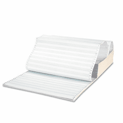 UNV15755 Green Bar Computer Paper, 4-Part Carbonless, 14-7/8 x 11, Perforated, 900 Sheets By UNIVERSAL OFFICE PRODUCTS