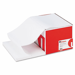 UNV15865 Computer Paper, 20lb, 14-7/8 x 11, White, 2400 Sheets By UNIVERSAL OFFICE PRODUCTS