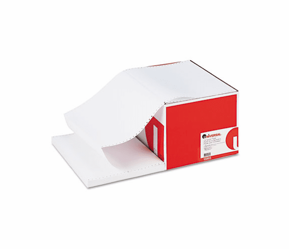 UNV15865 Computer Paper, 20lb, 14-7/8 x 11, White, 2400 Sheets By UNIVERSAL OFFICE PRODUCTS