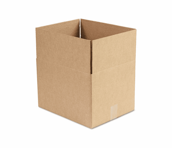 UNV166183 Corrugated Kraft Fixed-Depth Shipping Carton, 12w x 15l x 10h, Brown, 25/Bundle By UNIVERSAL OFFICE PRODUCTS