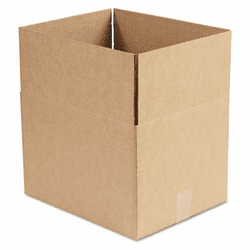 UNV166183 Corrugated Kraft Fixed-Depth Shipping Carton, 12w x 15l x 10h, Brown, 25/Bundle By UNIVERSAL OFFICE PRODUCTS