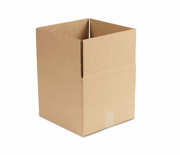 UNV166221 Corrugated Kraft Fixed-Depth Shipping Carton, 12w x 12l x 10h, Brown, 25/Bundle By UNIVERSAL OFFICE PRODUCTS