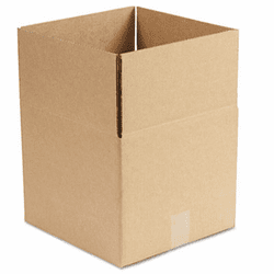 UNV166221 Corrugated Kraft Fixed-Depth Shipping Carton, 12w x 12l x 10h, Brown, 25/Bundle By UNIVERSAL OFFICE PRODUCTS