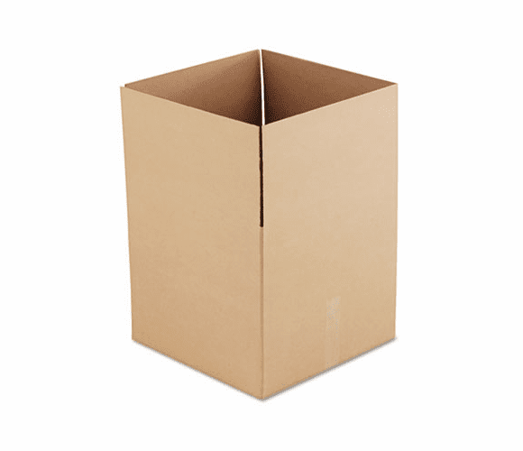 UNV166331 Corrugated Kraft Fixed-Depth Shipping Carton, 18w x 18l x 16h, Brown, 15/Bundle By UNIVERSAL OFFICE PRODUCTS