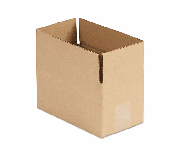 UNV166336 Corrugated Kraft Fixed-Depth Shipping Carton, 5w x 9l x 5h, Brown, 25/Bundle By UNIVERSAL OFFICE PRODUCTS