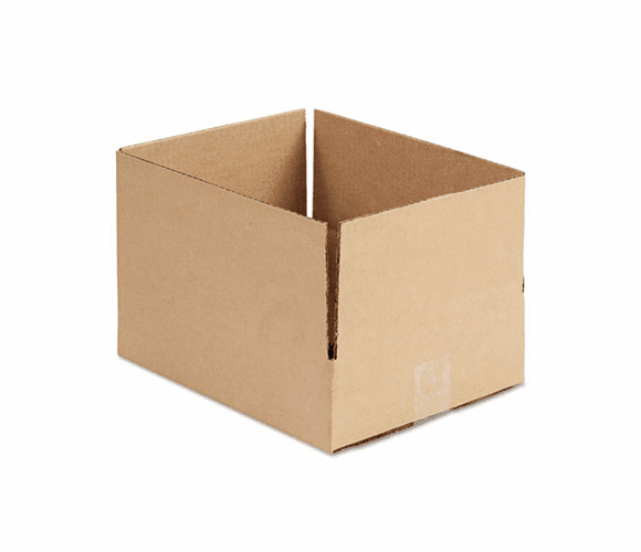 UNV166534 Corrugated Kraft Fixed-Depth Shipping Carton, 10w x 12l x 3h, Brown, 25/Bundle By UNIVERSAL OFFICE PRODUCTS