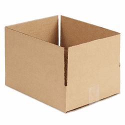 UNV166534 Corrugated Kraft Fixed-Depth Shipping Carton, 10w x 12l x 3h, Brown, 25/Bundle By UNIVERSAL OFFICE PRODUCTS