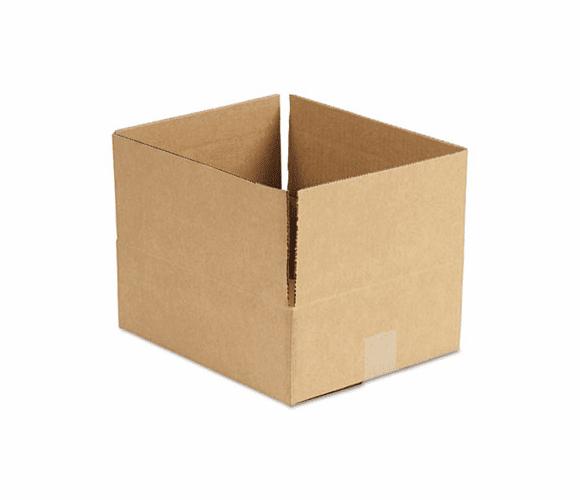 UNV166535 Corrugated Kraft Fixed-Depth Shipping Carton, 10w x 12l x 4h, Brown, 25/Bundle By UNIVERSAL OFFICE PRODUCTS