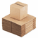 UNV166976 Corrugated Kraft Fixed-Depth Shipping Carton, 7w x 7l x 7h, Brown, 25/Bundle By UNIVERSAL OFFICE PRODUCTS