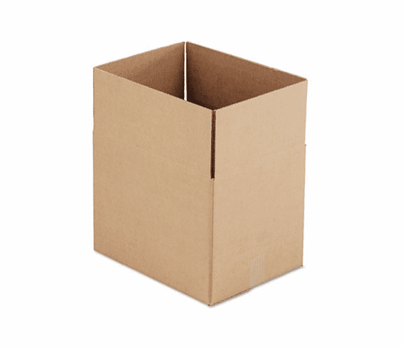 UNV167026 Corrugated Kraft Fixed-Depth Shipping Carton, 12w x 16l x 12h, Brown, 25/Bundle By UNIVERSAL OFFICE PRODUCTS