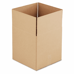 UNV167069 Corrugated Kraft Fixed-Depth Shipping Carton, 14w x 14l x 14h, Brown, 25/Bundle By UNIVERSAL OFFICE PRODUCTS