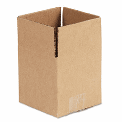 UNV179527 Corrugated Kraft Fixed-Depth Shipping Carton, 5w x 5l x 5h, Brown, 25/Bundle By UNIVERSAL OFFICE PRODUCTS
