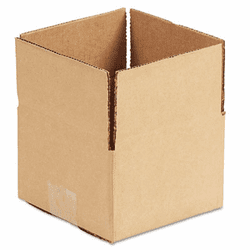 UNV179532 Corrugated Kraft Fixed-Depth Shipping Carton, 6w x 6l x 4h, Brown, 25/Bundle By UNIVERSAL OFFICE PRODUCTS