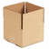 UNV179532 Corrugated Kraft Fixed-Depth Shipping Carton, 6w x 6l x 4h, Brown, 25/Bundle By UNIVERSAL OFFICE PRODUCTS