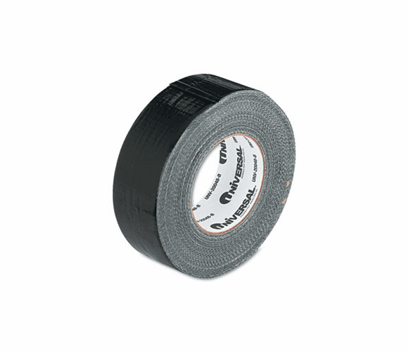 UNV20048B General Purpose Duct Tape, 2" x 60 yards, Black By UNIVERSAL OFFICE PRODUCTS
