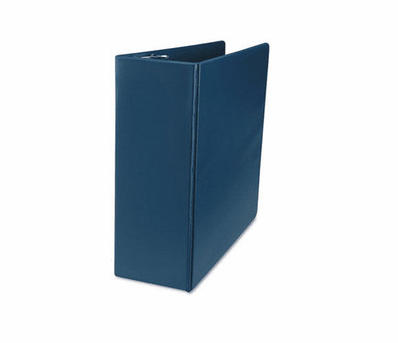 UNV20707 D-Ring Binder, 4" Capacity, 8-1/2 x 11, Navy By UNIVERSAL OFFICE PRODUCTS