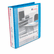 UNV20736 Economy D-Ring Vinyl View Binder, 1" Capacity, Light Blue By UNIVERSAL OFFICE PRODUCTS