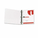 UNV20744 Economy D-Ring Vinyl View Binder, 1-1/2" Capacity, White By UNIVERSAL OFFICE PRODUCTS